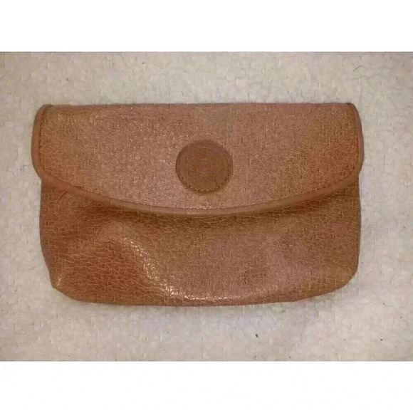 Vintage Leather Sarum Hand Bag/ Clutch Purse Made In Thailand Style #C122AP - Picture 1 of 8